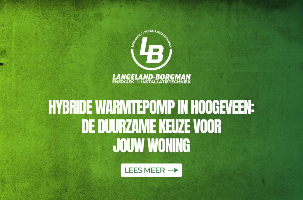 Hybride warmtepomp in Hoogeveen