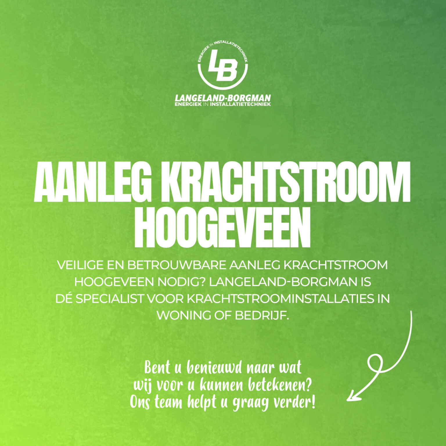 Aanleg krachtstroom Hoogeveen