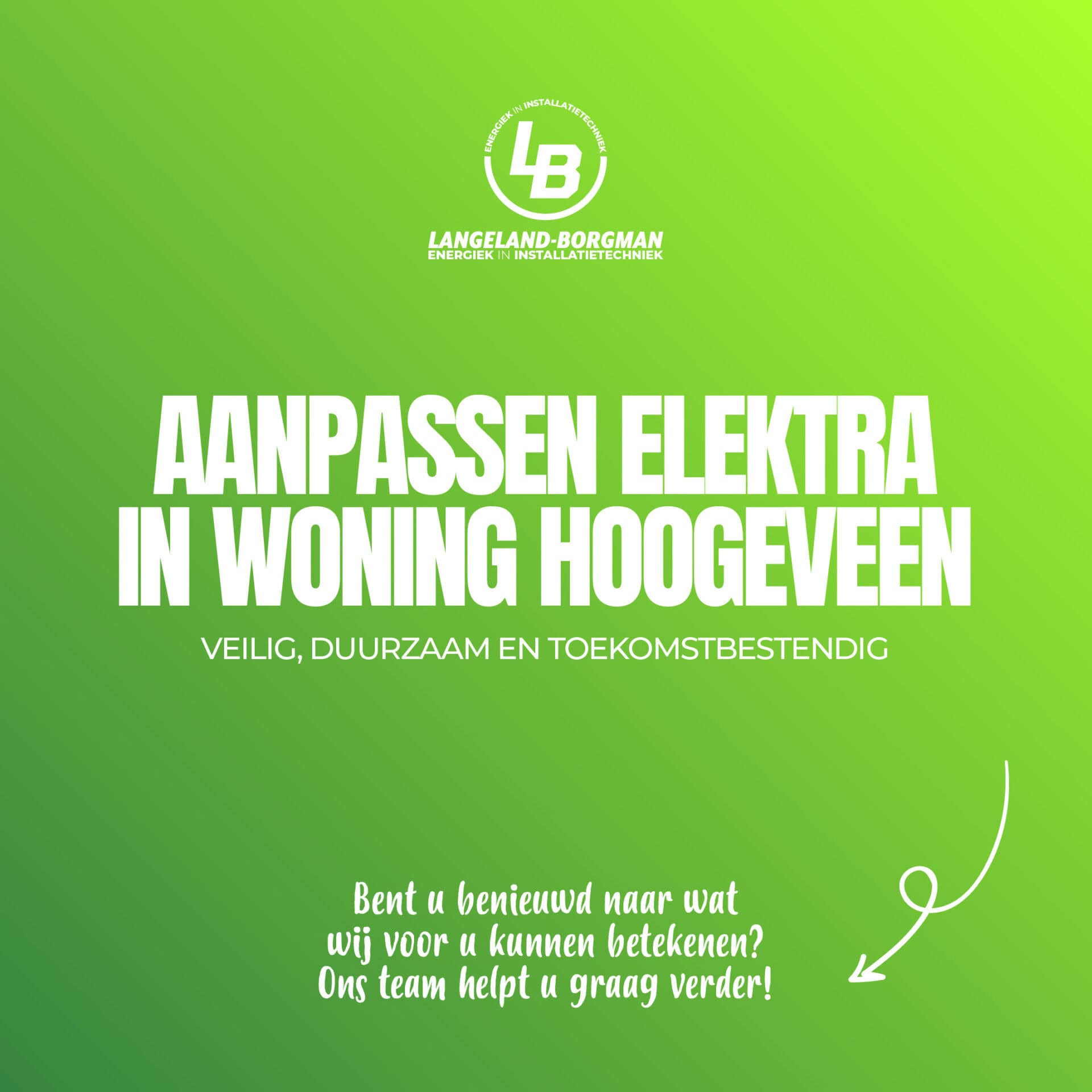 Aanpassen elektra in woning Hoogeveen