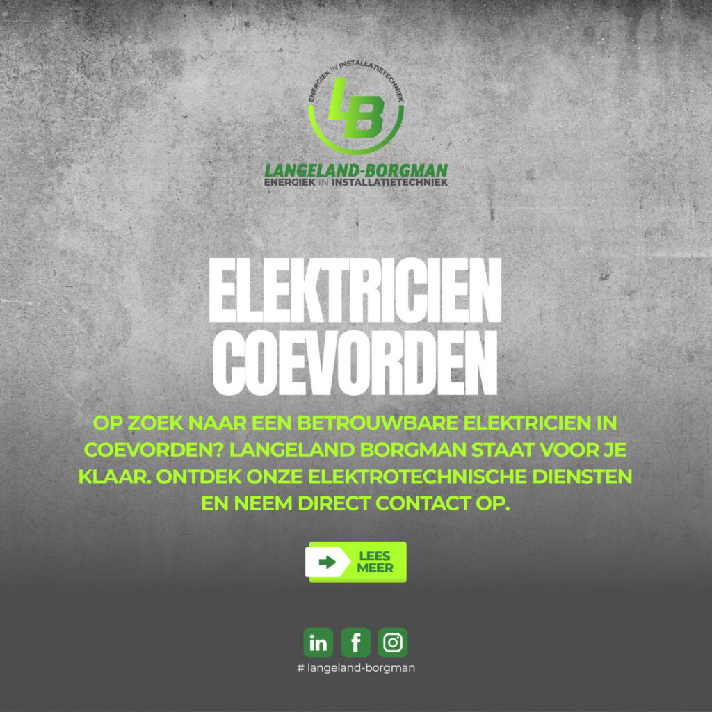Elektricien Coevorden