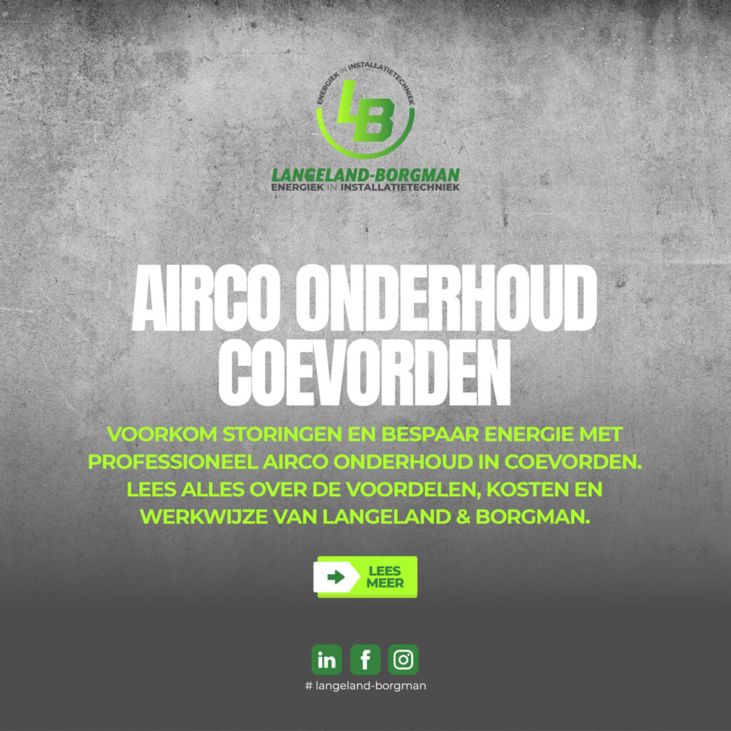 Airco onderhoud Coevorden