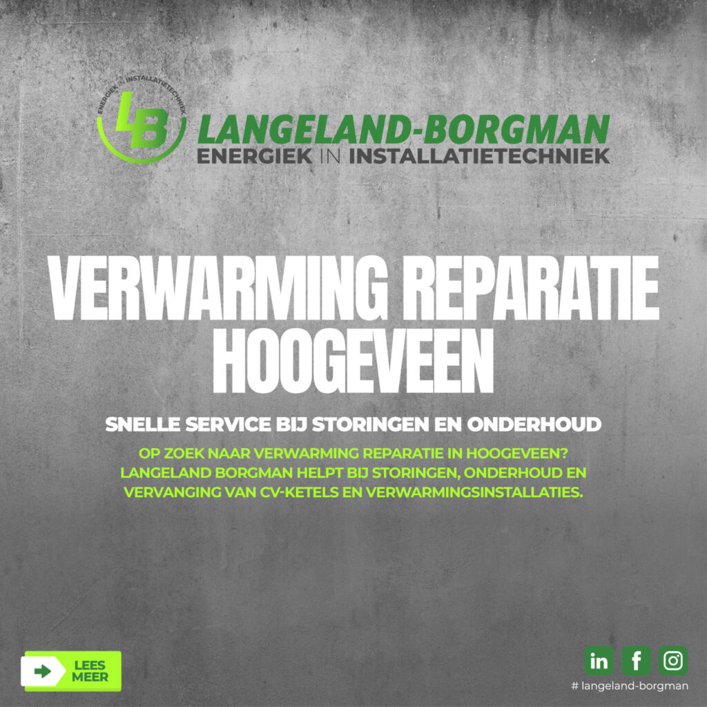 Verwarming reparatie Hoogeveen