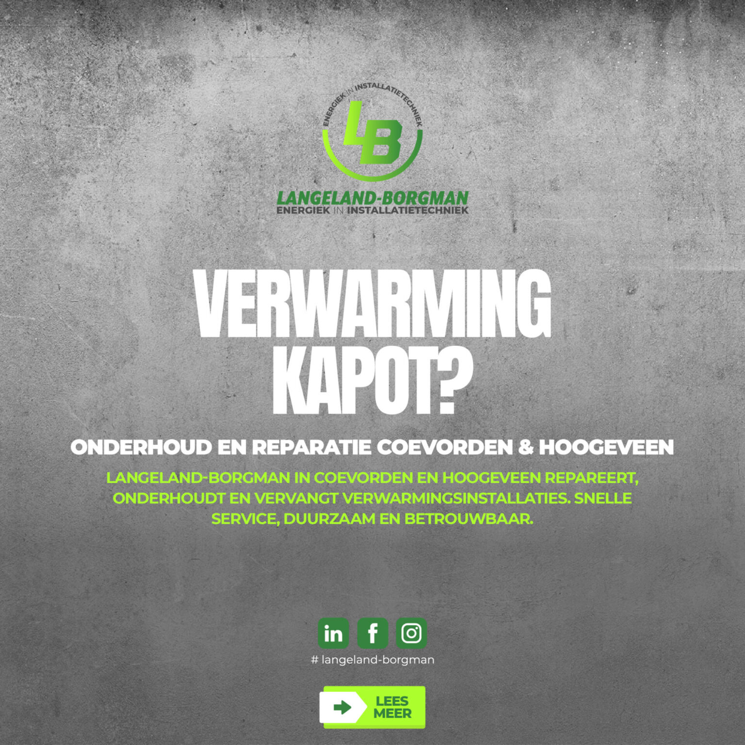 Verwarming kapot