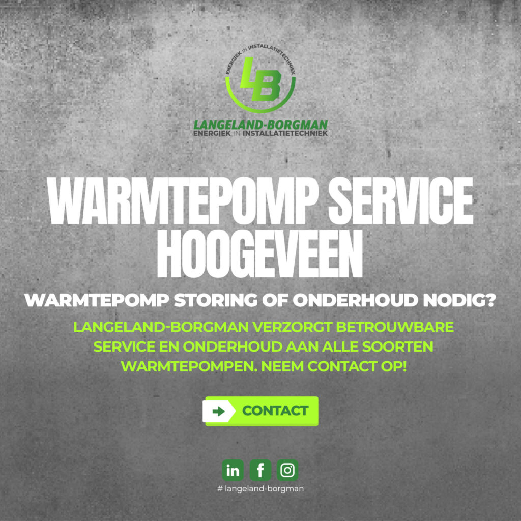 Warmtepomp service Hoogeveen