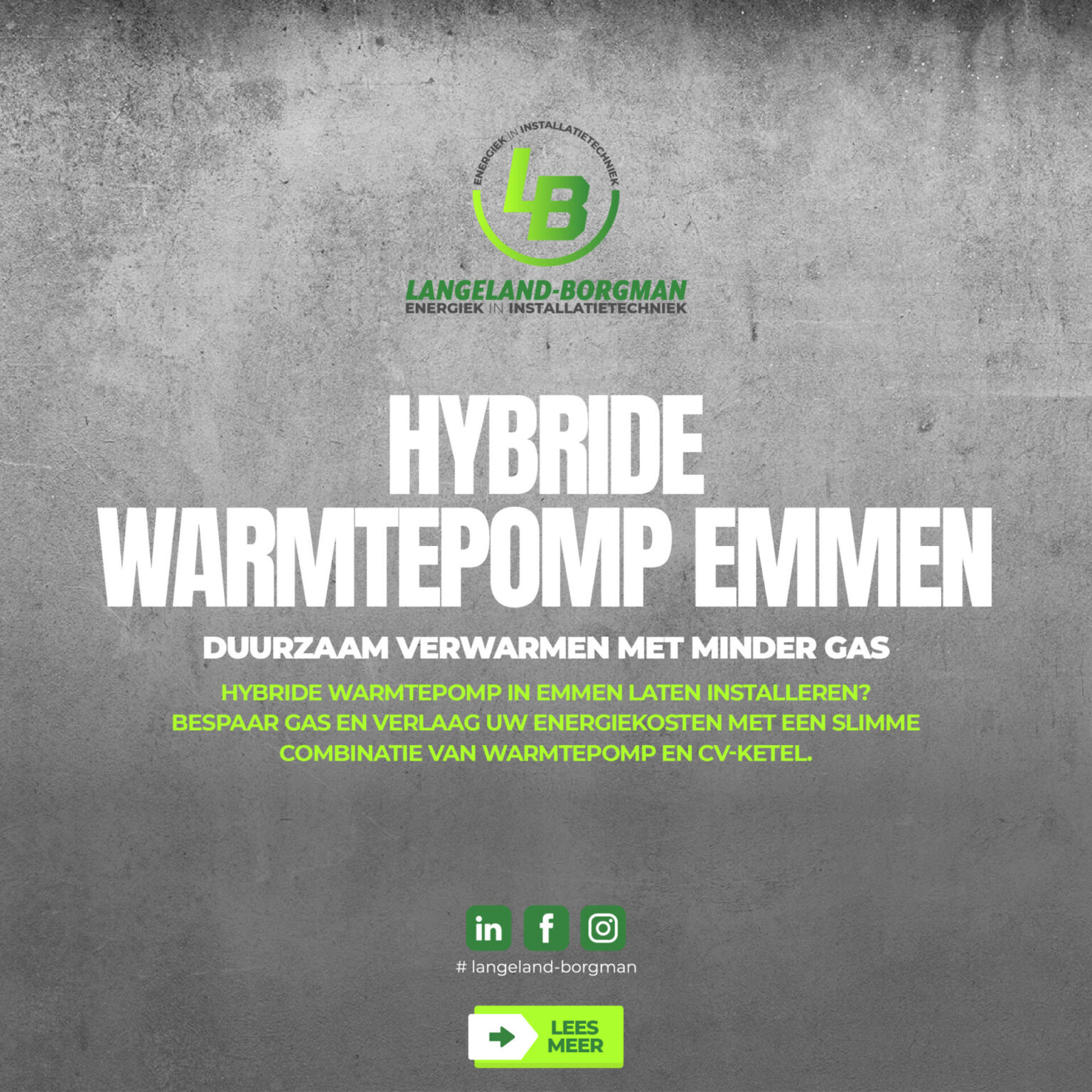 Hybride warmtepomp Emmen