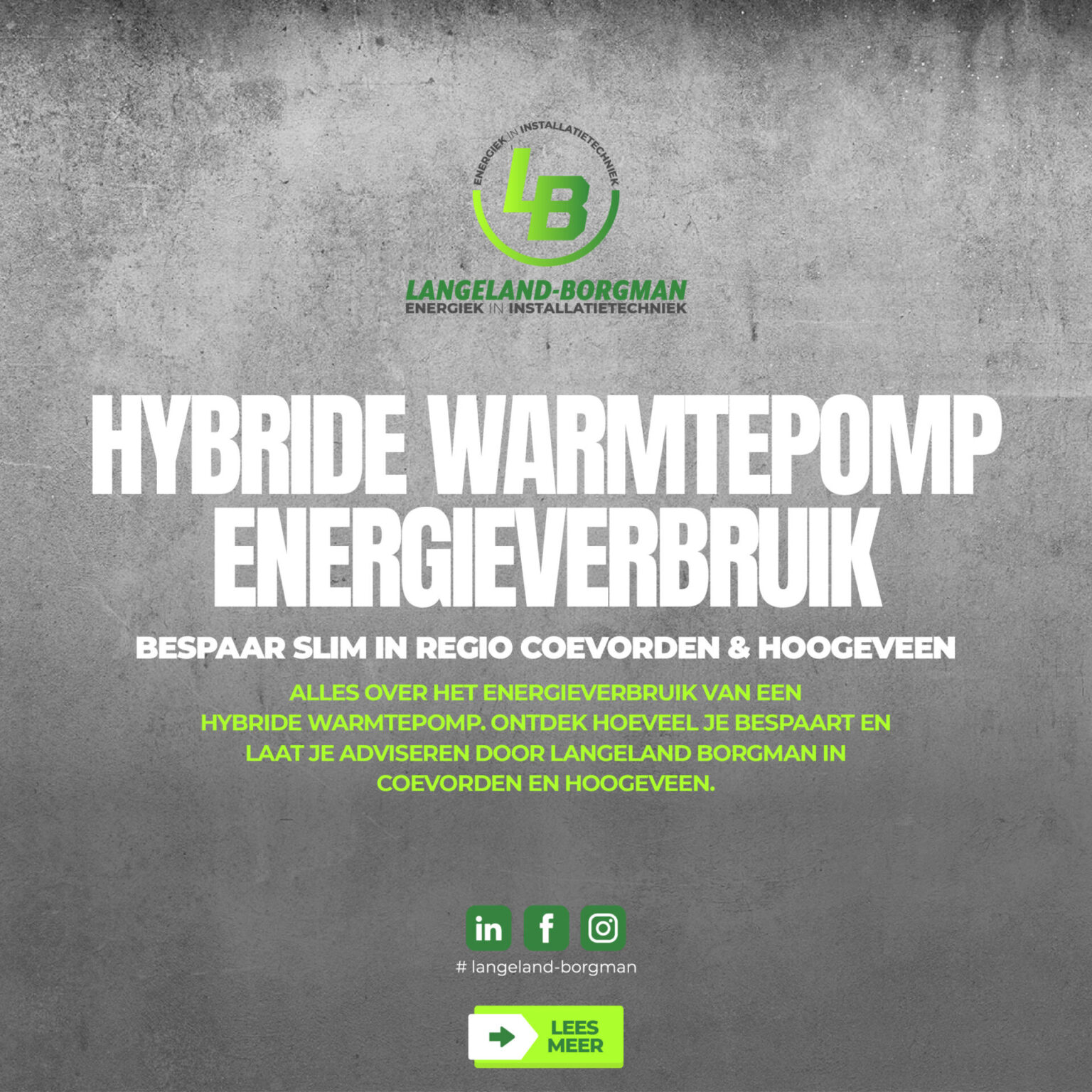 Hybride warmtepomp energieverbruik