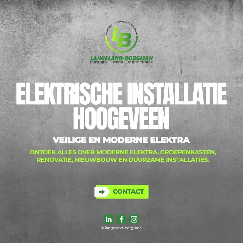 Elektrische installatie Hoogeveen