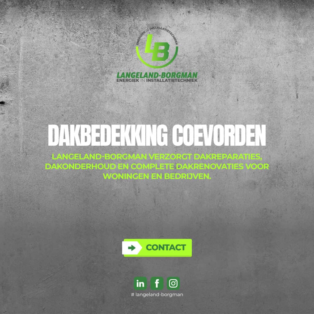 Dakbedekking Coevorden