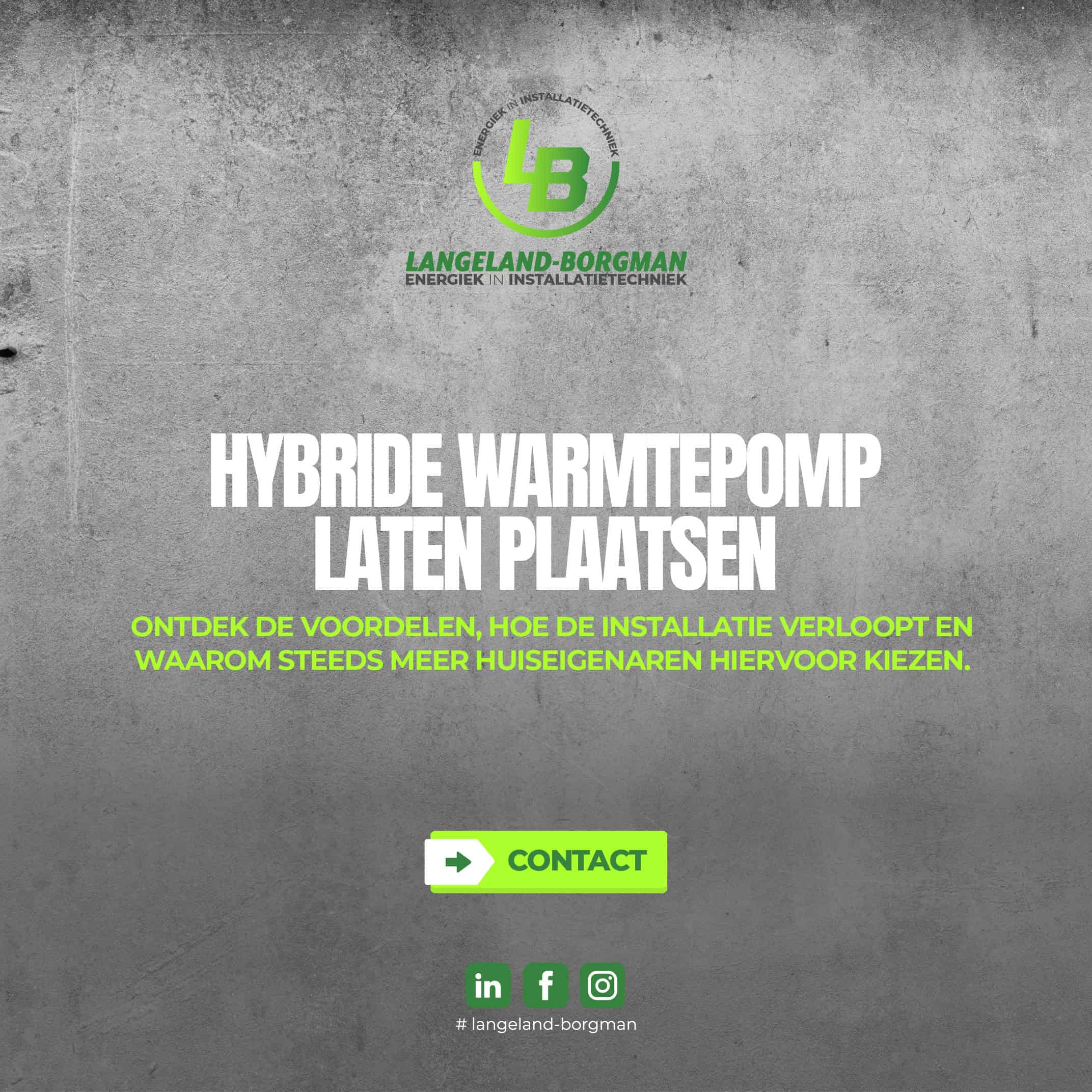 Hybride Warmtepomp Laten Plaatsen