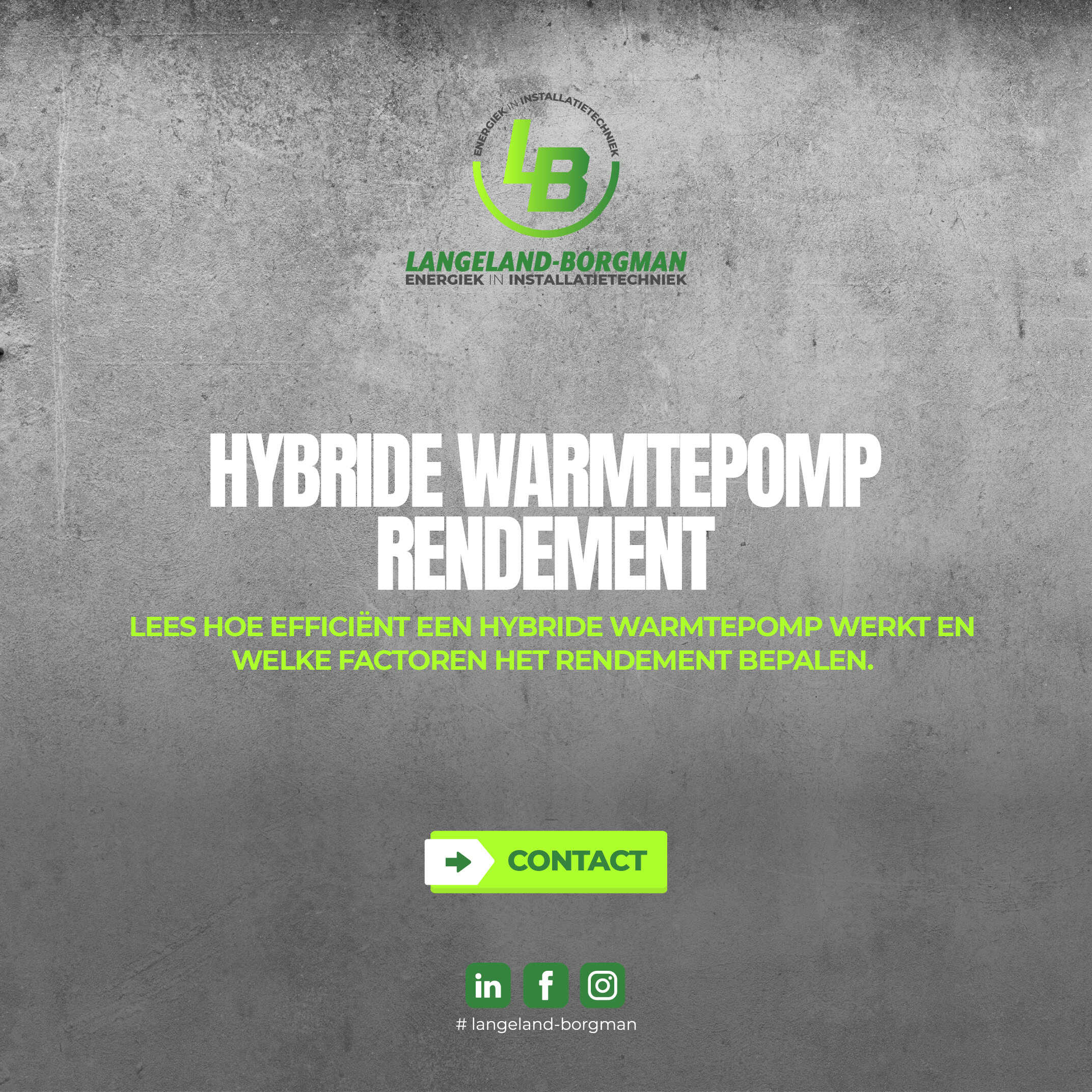 Hybride warmtepomp rendement