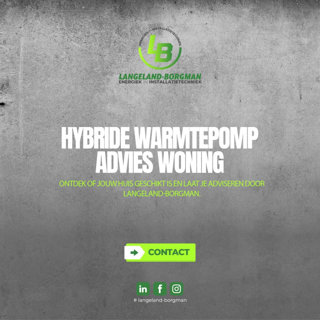 hybride warmtepomp advies woning